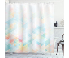 Geometrical Futuristic Shower Curtain
