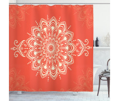 Cosmos Concept Mandala Art Shower Curtain