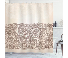 Mandala Paisley Pattern Shower Curtain