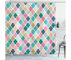 Classical Moroccan Shower Curtain