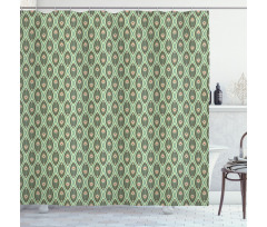 Peacock Feathers Shower Curtain