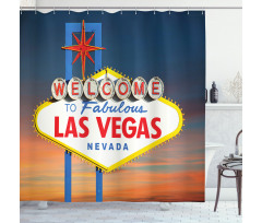 Fabulous Las Vegas Nevada Shower Curtain