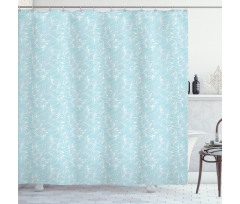 Waves Lines Swirls Shower Curtain