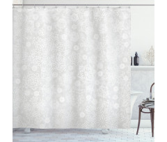 Ornate Flakes Shower Curtain