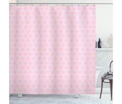 Vintage Floral Love Shower Curtain