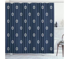Spring Blossoming Floral Shower Curtain