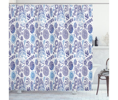 Ornate and Paisley Shower Curtain