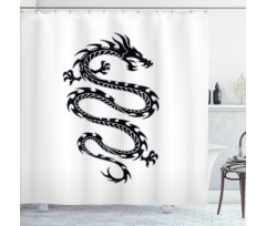 Tribal Medieval Shower Curtain