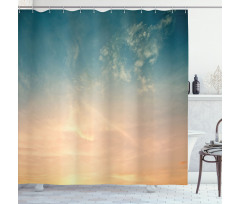 Horizon Summer Time Photo Shower Curtain