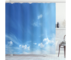 Inspirational Sun Rays Shower Curtain