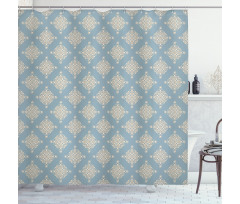 Symmetric Sailot Knot Shower Curtain