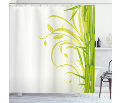 Feng Shui Garden Shower Curtain