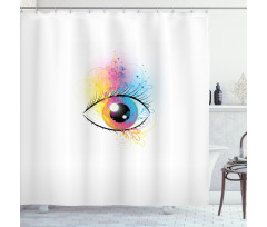 Spring Inspired Floral Shower Curtain