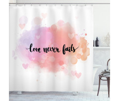Dreamy Pastel Romantic Shower Curtain