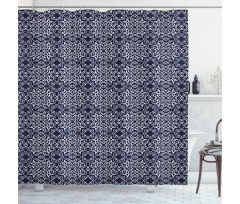 Eastern Curlicues Shower Curtain