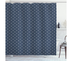 Anchors Sea Travel Shower Curtain