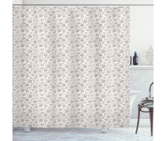 Gentle Floral Nature Shower Curtain