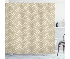 3 Dimensional Stripes Shower Curtain