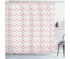 Hawaii Springtime Shower Curtain