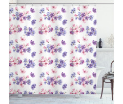 Wedding Flowers Shower Curtain