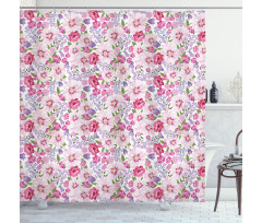 Fresh Spring Flora Shower Curtain