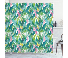 Exotic Jungle Hawaii Shower Curtain