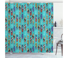 Aloha Hawaii Ocean Shower Curtain