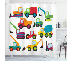 Equipment Shower Curtain