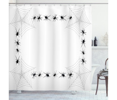 Creepy Insect Trap Shower Curtain