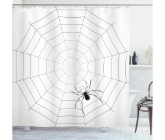 Toxic Poisonous Bug Shower Curtain