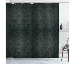 Damask Motifs Shower Curtain