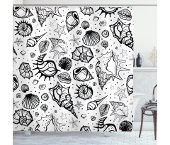 Aquatic Elements Shower Curtain