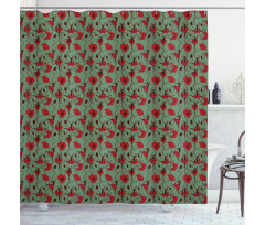 Floral Arrangement Dance Shower Curtain