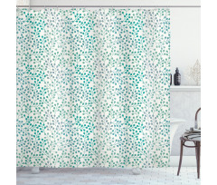 Flowery Branches Buds Shower Curtain