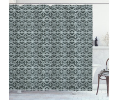 Rectangle Motifs Shower Curtain