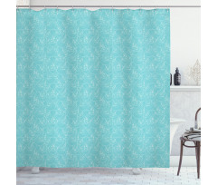 Sea Inspired Lines Shower Curtain