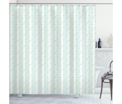 Shabby Plant Shower Curtain