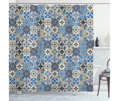 Portuguese Traditional Shower Curtain