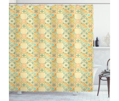 Italian Style Retro Shower Curtain