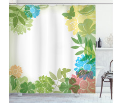 Nature Foliage Shower Curtain