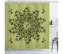 Fruit Branches Shower Curtain