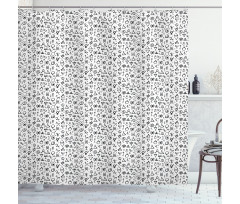 Geometric Alchemy Shower Curtain