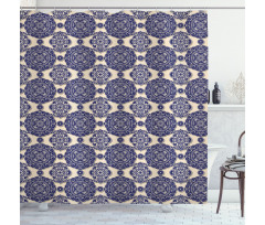 Medieval Exotic Revival Shower Curtain