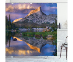 Idyllic Peak Shower Curtain