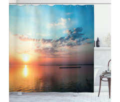 Dreamlike Twilight Scenery Shower Curtain