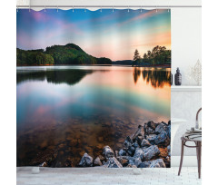 Allatoona Red Top Mountain Shower Curtain