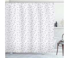 Galactic Doodles Shower Curtain