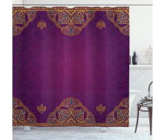 Lace Style Ornament Shower Curtain