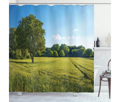 Uplifting Nature Photo Shower Curtain