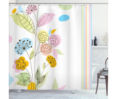 Composition Gentle Nature Shower Curtain